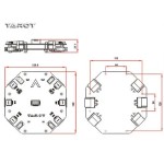 Tarot 12S 480A carte de distribution à courant élevé TL2996 Multicopter FPV grand aéronef sans pilote (UAV) pulvérisation de cultures levage lourd
